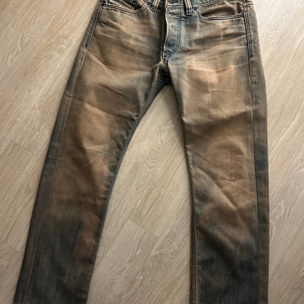 디젤 워싱 데님팬츠 31