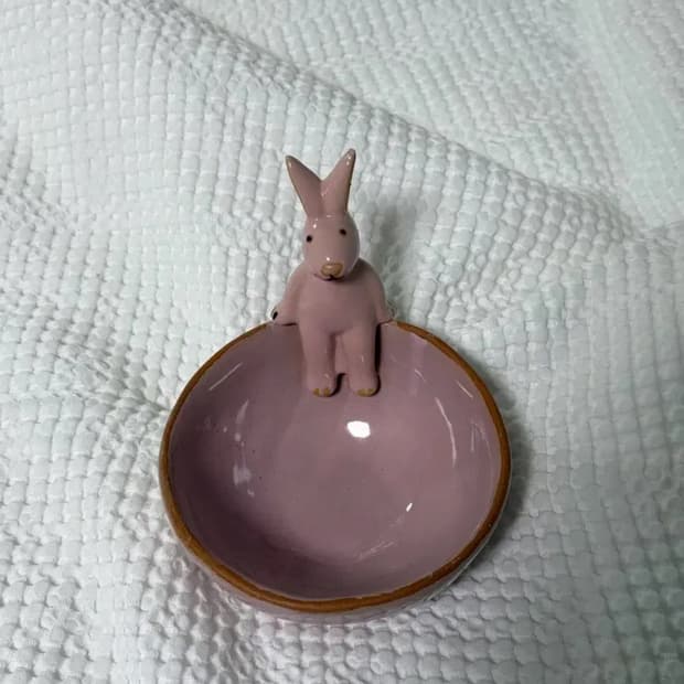 빈티지 토끼 볼