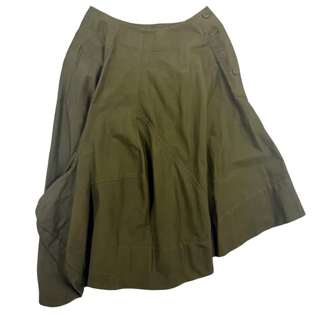 꼼데가르송 비대칭 스커트