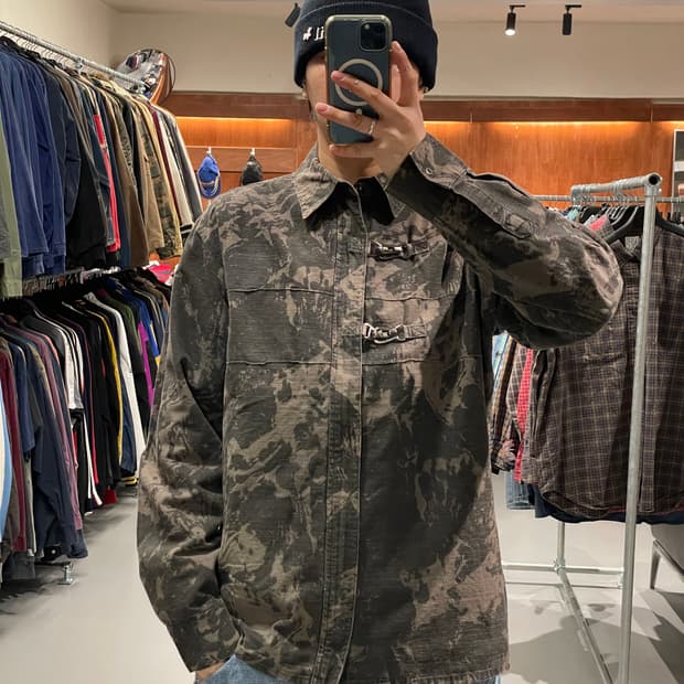 빈티지 버클 셔츠