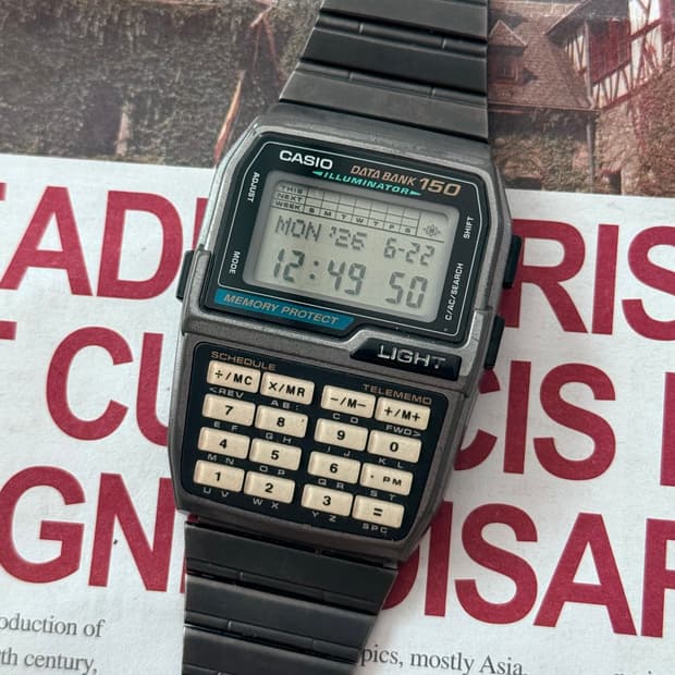 Casio 카시오 데이터 뱅크 DBC-150 1990