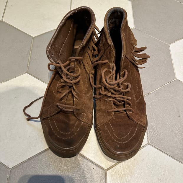 Vans Sk8 Hi Suede Moc(반스 스케이트하이 프린지)