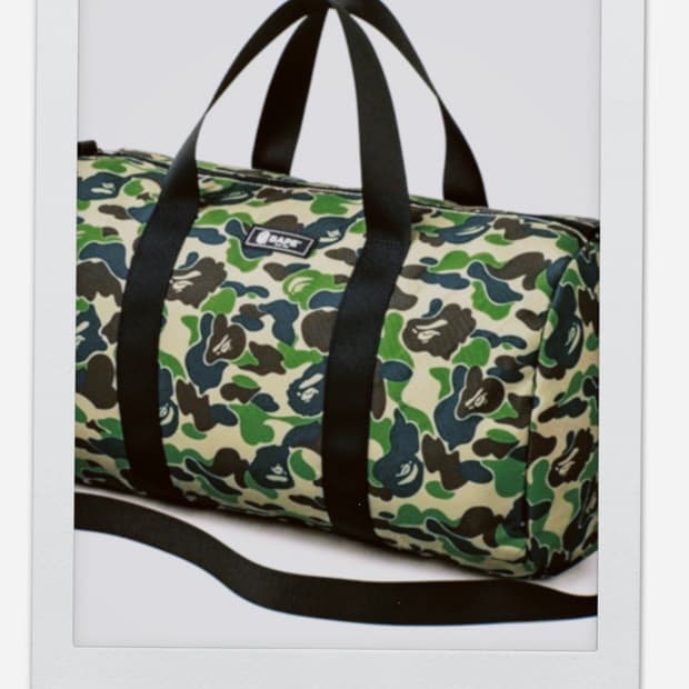 베이프 카모 빅 더플백 잡지부록