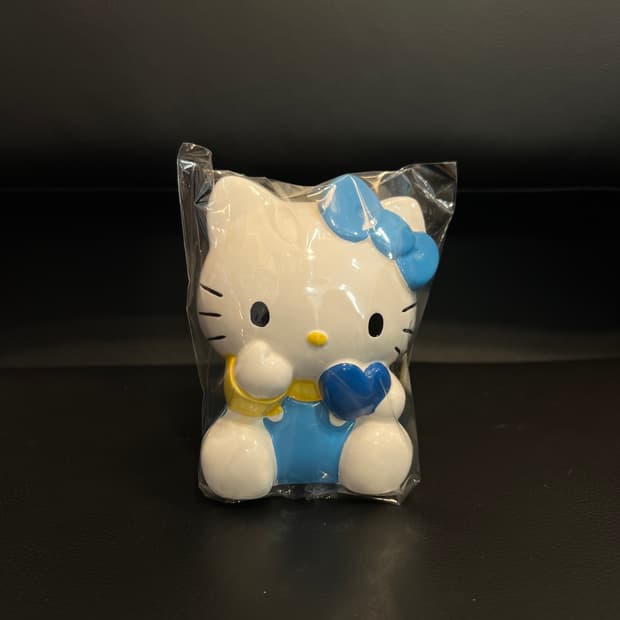 빈티지 키티 도기저금통 코인뱅크 머니박스