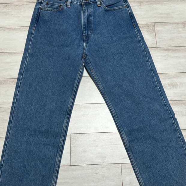 리바이스 배기 데님