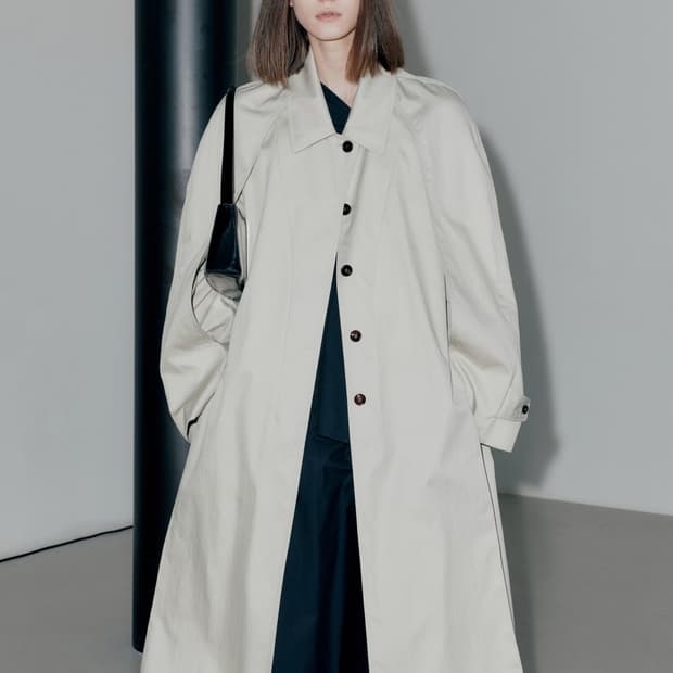 Low Classic Raglan Sleeve Trench Coat 