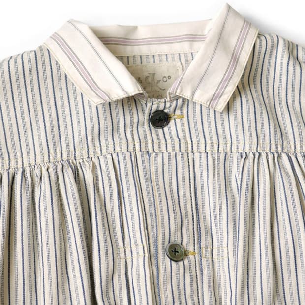 Kapital 캐피탈 트윌스트라이프 집시블라우스자켓  1사이즈