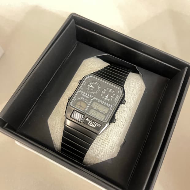 시티즌 아나디지템프 검판