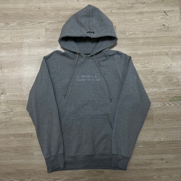 디스이즈네버댓 리플렉티브 프린팅 로고 후드 티셔츠 [그레이] S/90