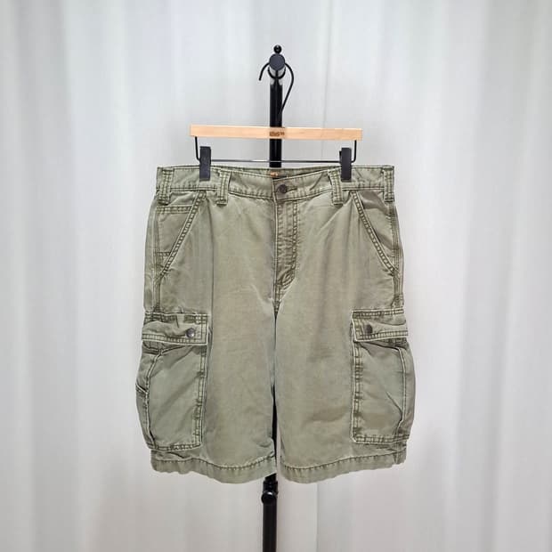 (택포) Carhartt 칼하트 카고 워크 반바지 33 C117