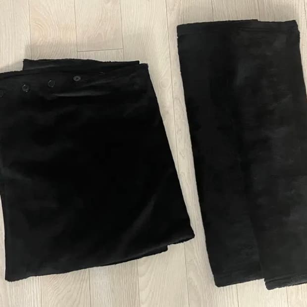 지초이 야넵몬스터!!! 랩.스커트 플리스