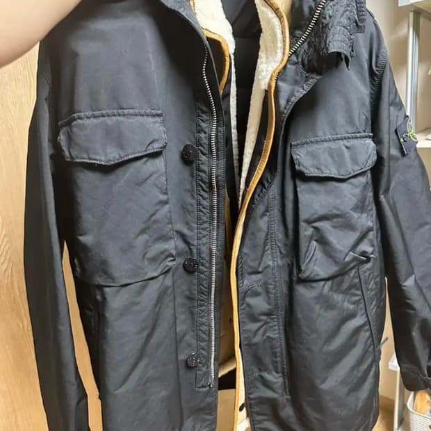 스톤아일랜드 다비드 양털 xxl