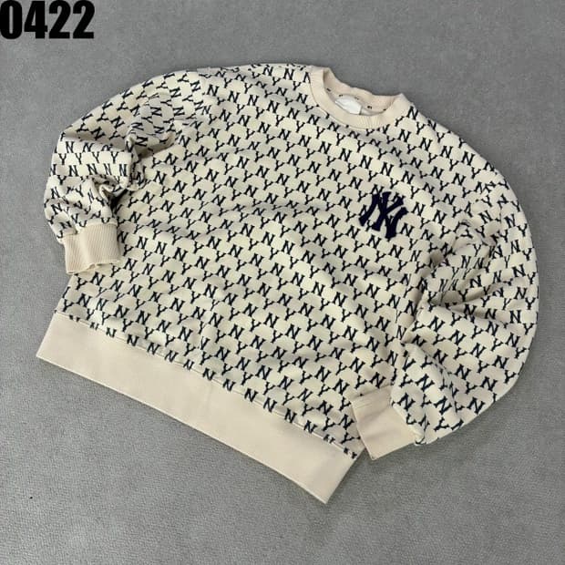 MLB 뉴욕 양키스 NY 로고 맨투맨 티셔츠 L