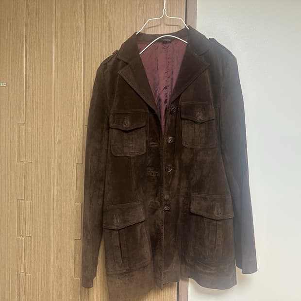 * 빈티지 브라운 사파리 자켓