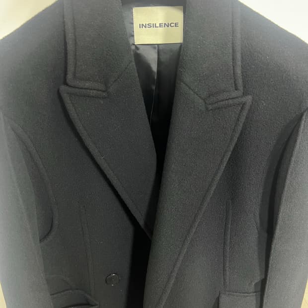 인사일런스 사이드디테일 코트 S사이즈