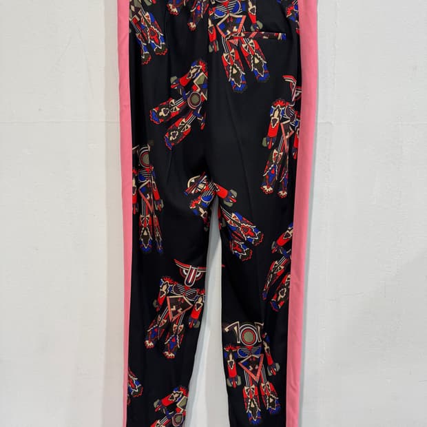 MSGM 패턴 블랙 바지 (40)