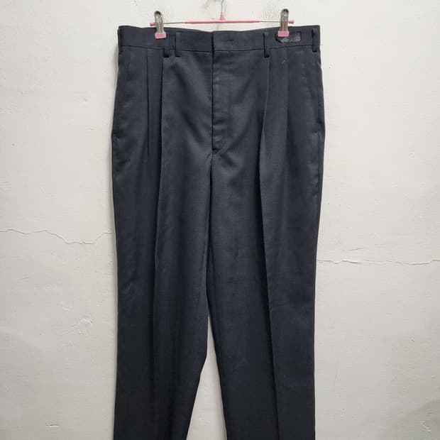 Marbaeya 빈티지 투턱 슬랙스