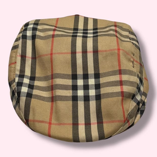 Burberry 빈티지 체크 헌팅캡