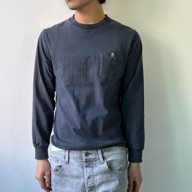 베이프 스몰 로고 롱슬리브