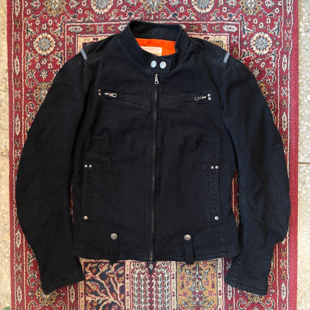 파라수코 몰스킨 싱글 라이더 자켓 [ 55-66 ]