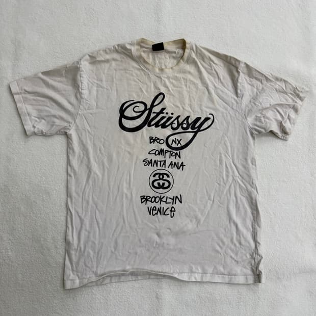 XL 월드투어 로고 반팔 티셔츠 0316T