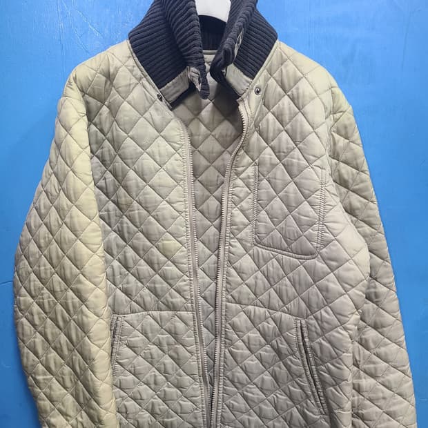 일본 빈티지 품격 깔깔이 누빔퀼팅