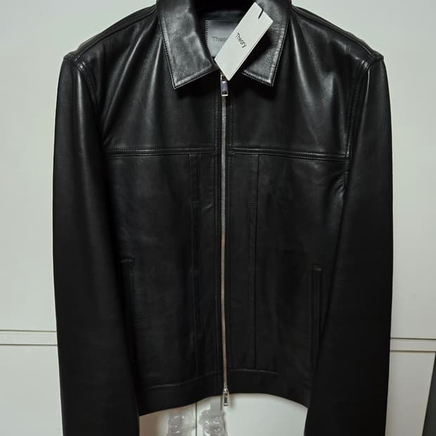 Theory 띠어리 Rhett 램스킨 레더 가죽자켓 M사이즈