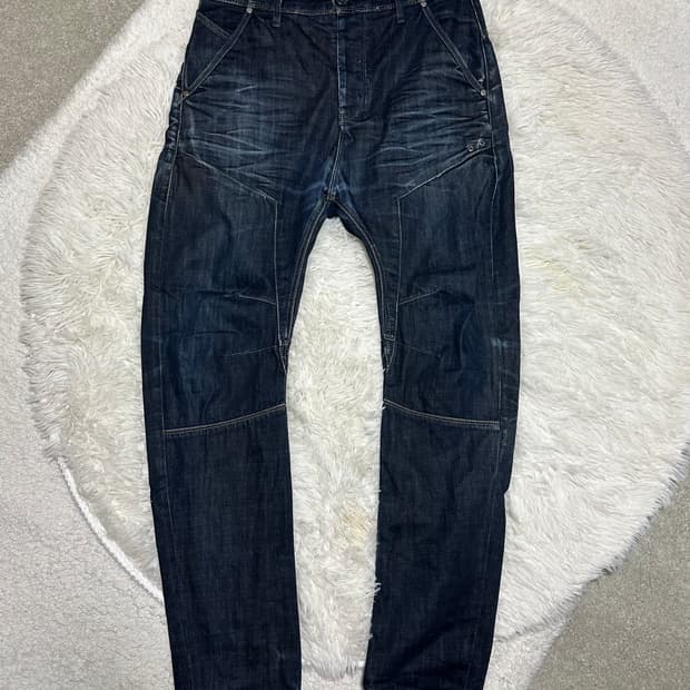 자라 71975 denim 데님 사루엘 팬츠