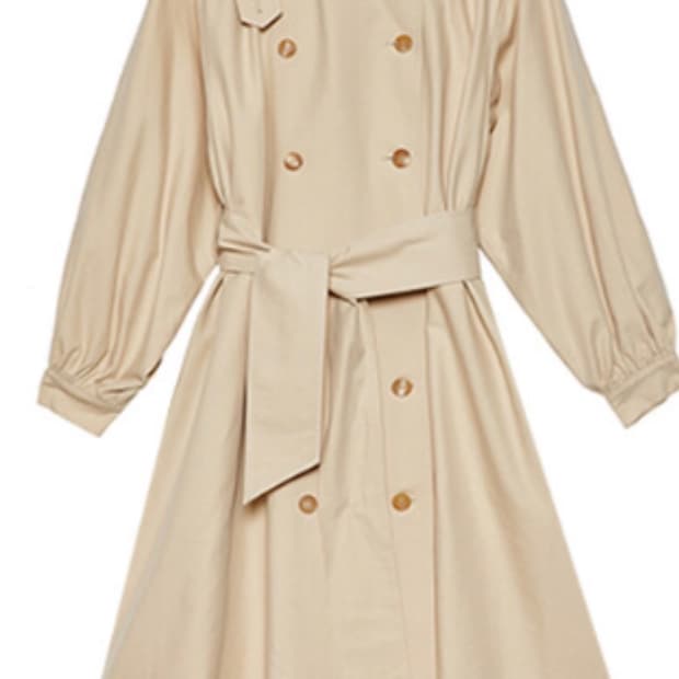 수지 트렌치코트 akro