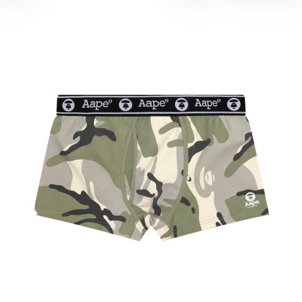 에이프 베이직 언더웨어 카키 베이지