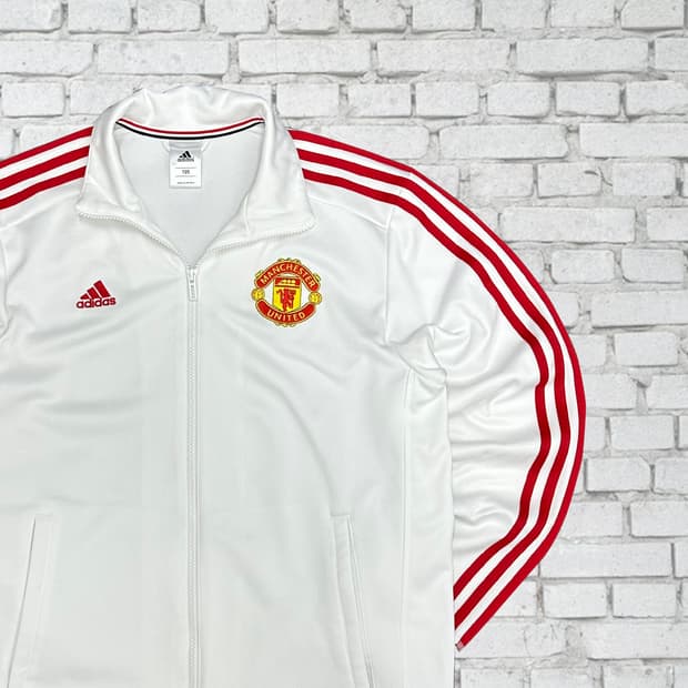 아디다스 레어템 맨유 화이트 레드라인 져지 105