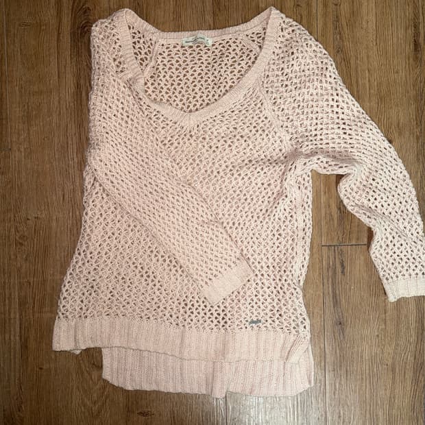 아베크롬비 그물 니트