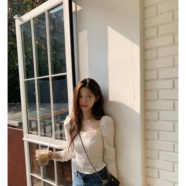 제니오 클린 블라우스