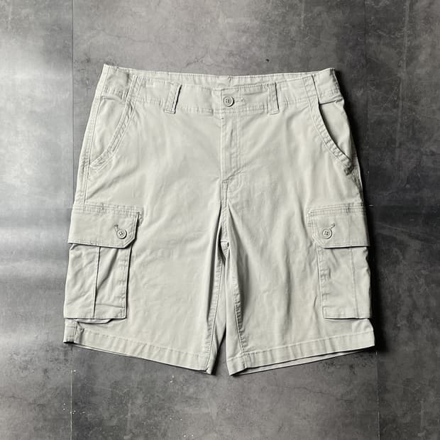SONOMA 빈티지 라이트그레이 카고 하프팬츠 A00923