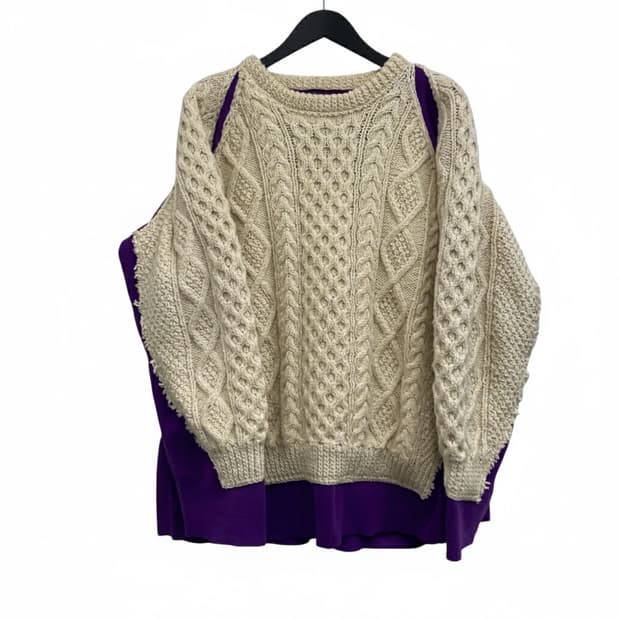 Rebuild by Needles Fisherman Sweater