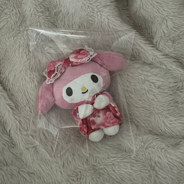 정품 산리오 마이멜로디 기모노 키링