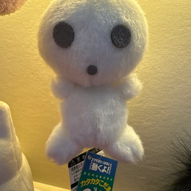 지브리 코다마 부르르 인형