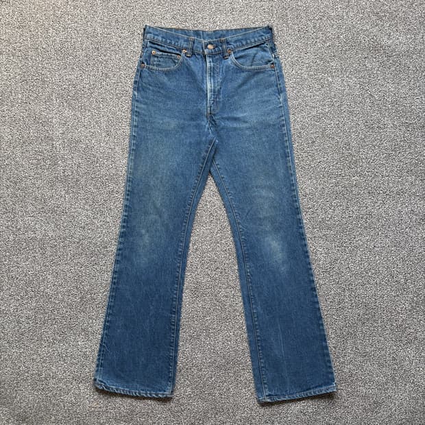 80s 빈티지 리바이스 517 66 후기 허리38.5cm