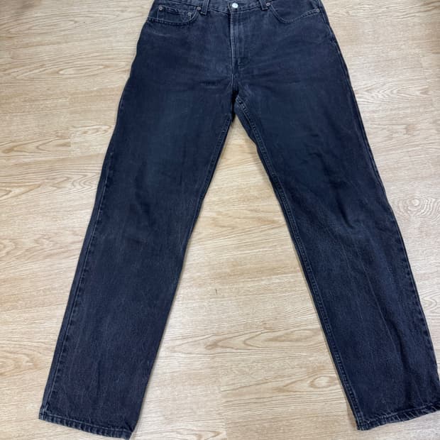 [Levis]리바이스 550 워싱 흑청 데님 (34-34)