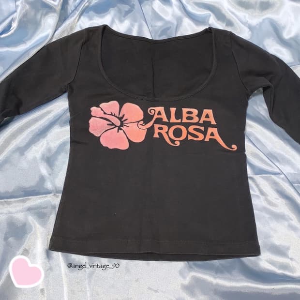 알바로사 7부 티셔츠