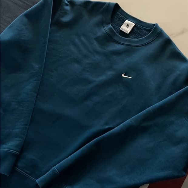 나이키 NRG 솔로 스우시 발레리안 블루 맨투맨 L 100