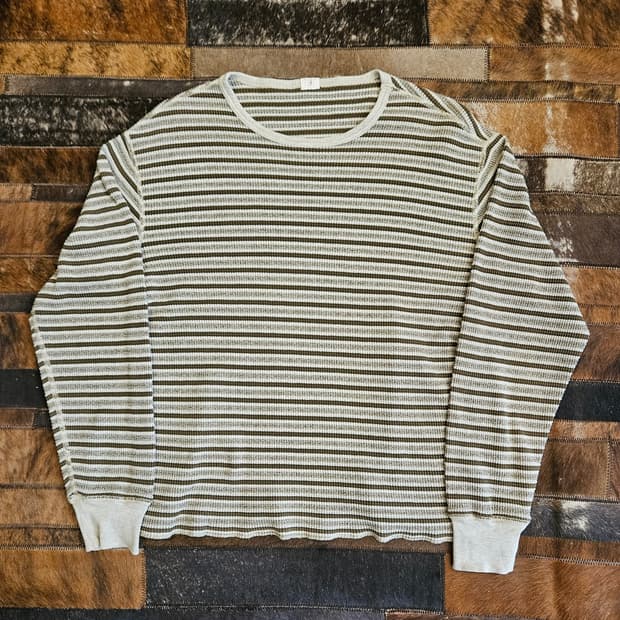 더블알엘 스트라이프 롱슬리브 티셔츠 