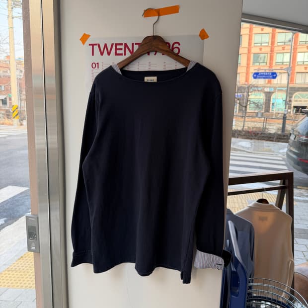 빔즈 롤업 롱 슬리브