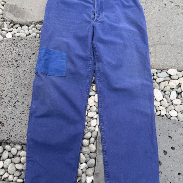 OLD MODEL LE MINEUR PATCHWORK 프렌치워크팬츠