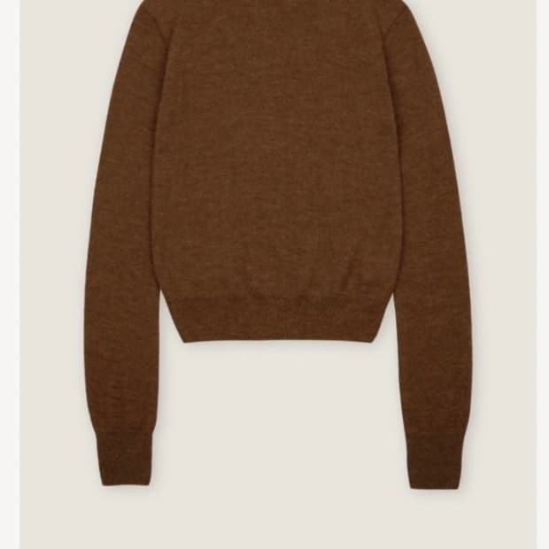 GED 게드 ALPACA BLEND TURTLENECK BROWN