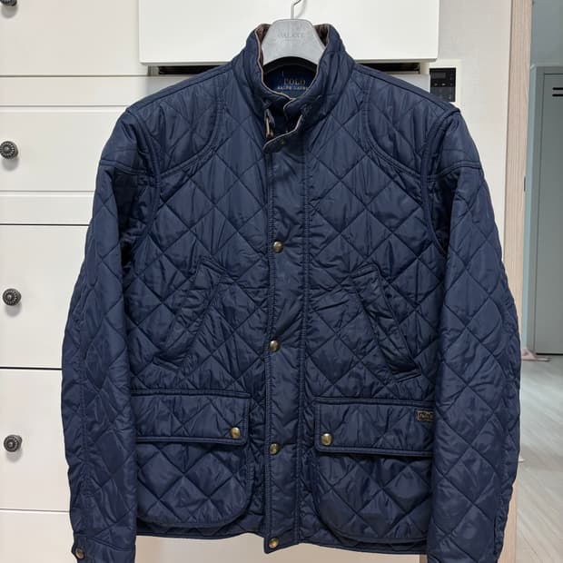 폴로 랄프로렌 퀼팅자켓 M 네이비
