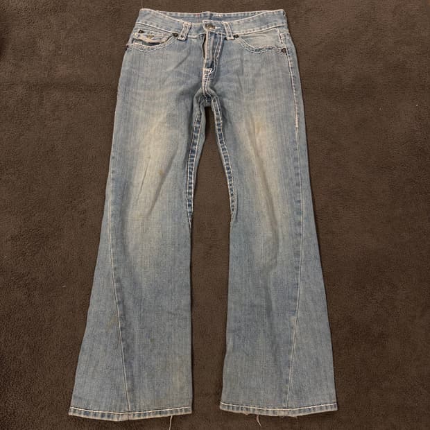 (정품/32x33) 트루릴리젼 데님 팬츠 