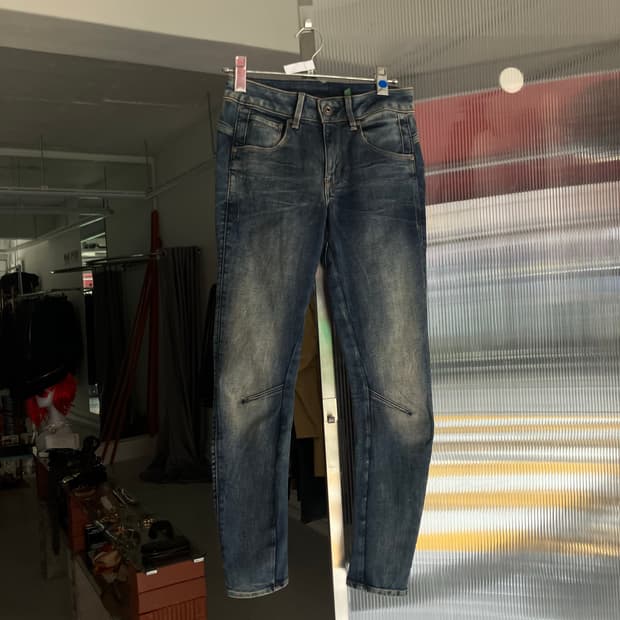 지스타 슬림핏 데님진
