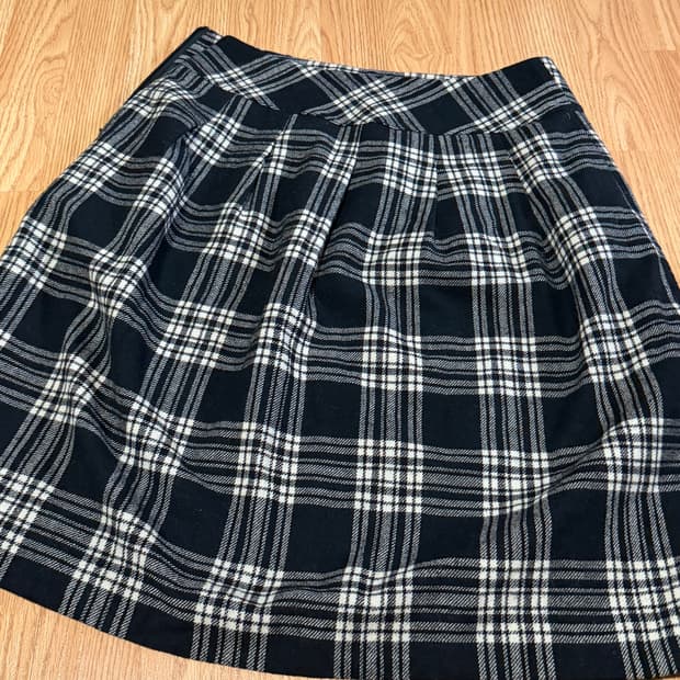 빈티지 미디 스커트