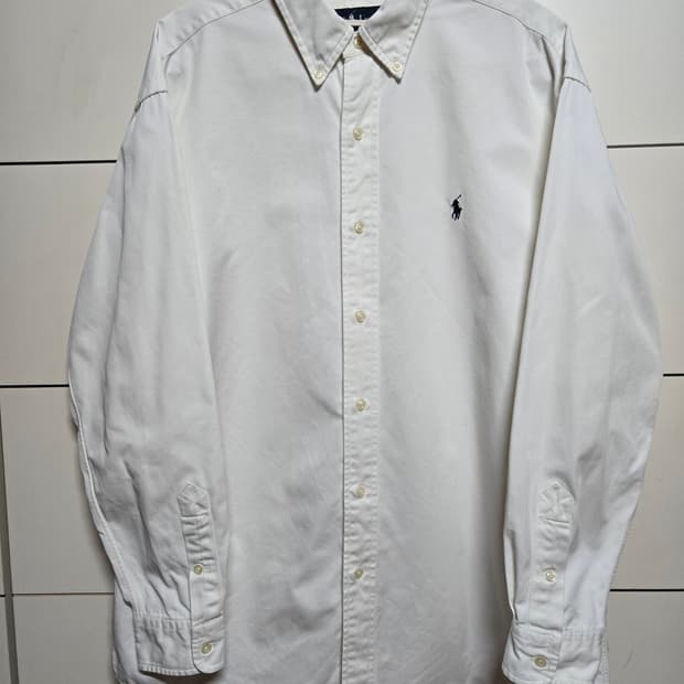 폴로 랄프로렌 옥스포드 화이트 셔츠